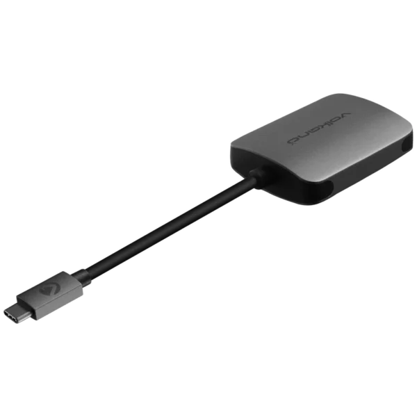 VolkanoX Core LAN series USB Type C to Gigabit LAN adaptor - Charcoal