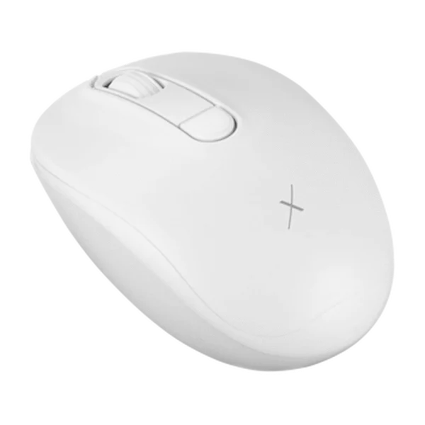 VolkanoX Garnet Bluetooth Wireless Keyboard and Mouse Combo - White