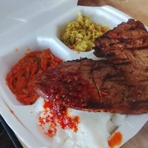 Beef stake Plate