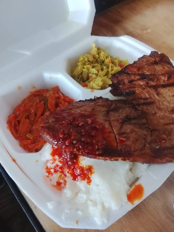 Beef stake Plate
